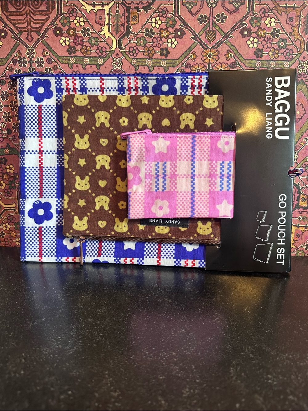 Baggu x Sandy Liang - Go Pouch Set - NWT